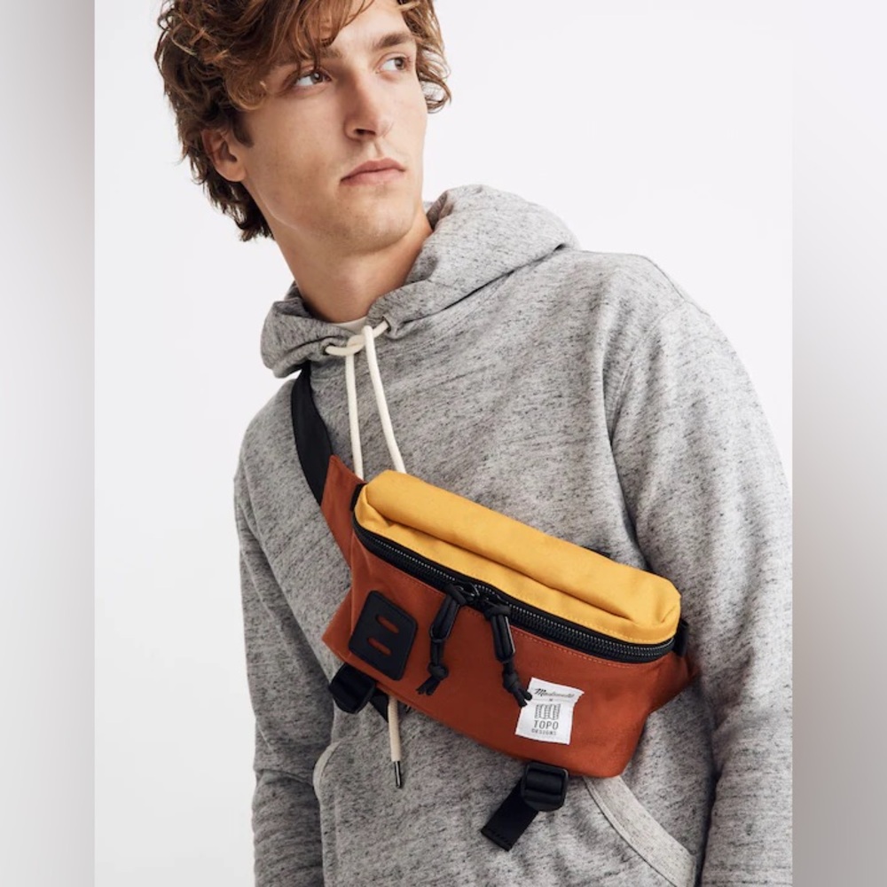 Madewell / Topo Designs Army Green Belt Bag - Picture 2 of 2